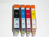 20x Tintenpatronen f. HP Photosmart B410 a /c, C410 a / b /  c / d / e, C510 a, Fax C309 a / n  kompatibel zu HP364XL mit Chip und Füllstandsanzeige