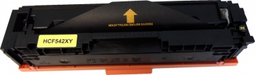 Yellow Toner HP Color LaserJet PRO MFP M281 fdn fdw / HP-203X HP-203A CF542X CF542A kompatibel