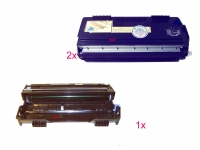 Vorteilspack 2x Toner kompatibel zu TN-3030 u. TN-3060 + 1x Trommeleinheit kompatibel zu DR-3000 f. Brother