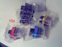 Tinten Patronen 10 Stück Vorteilspack kompatibel zu LC-900 , passend f. Brother DCP-110C , DCP-115C , DCP-120C , DCP-310CN , DCP-315CN , DCP-340CW