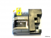 Black Tintenpatrone f. Brother DCP-J4110DW kompatibel LC123 LC127