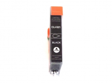 Tintenpatrone kompatibel Canon CLI-521BK Photo Black (schmal schwarz) 