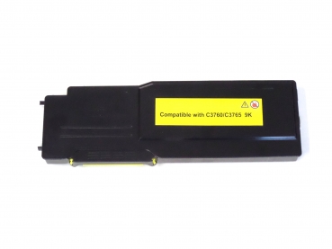 Yellow Tonerkartusche für Dell C3760n C3760dn C3760dnf C3765dnf kompatibel, ersetzt Dell 593-11120
