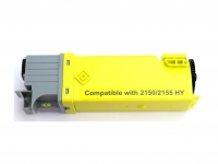 Yellow Toner Kartusche f. Dell 2150 , Dell 2150CN , Dell 2150CDN , Dell 2155 , Dell 2155CN , Dell 2155CDN kompatibel