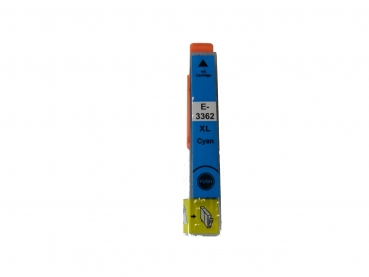 Cyan Tintenpatrone f. Epson Expression Premium XP-7100 kompatibel zu Nr.33 T3342 T3362 Orangen Tinten Serie