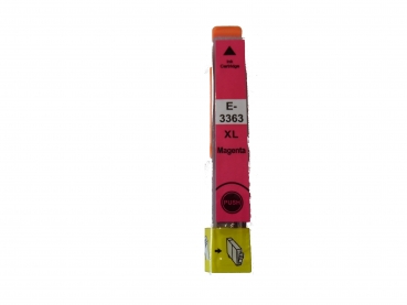 Magenta Tintenpatrone f. Epson Expression Premium XP-7100 kompatibel zu Nr.33 T3343 T3363 Orangen Tinten Serie