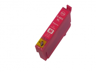 Magenta Tintenpatrone Epson Workforce WF-2810 / WF-2830 DWF / 603 XL kompatibel