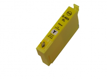 Yellow Tintenpatrone Epson Workforce WF-2810 / WF-2830 DWF / 603 XL kompatibel