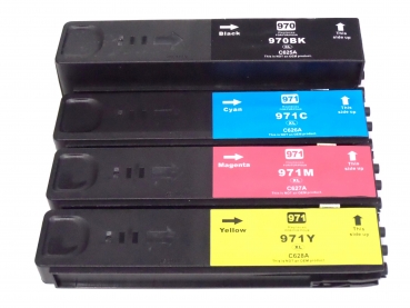 HP Officejet PRO X 451 DN ( X 451DN / X451DN ) Tintenpatronen kompatibel, ersetzen 970XL 971XL