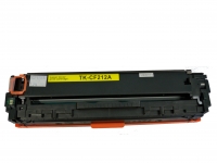 Yellow Toner f. HP LaserJet Pro 200 color M251 n nw , HP Laser Jet Pro 200 color M276 n nw kompatibel (ersetzt HP CF 212A = 131A )