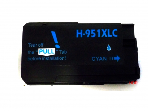 Cyan/ Blau Tintenpatrone kompatibel HP Officejet Pro 276dw