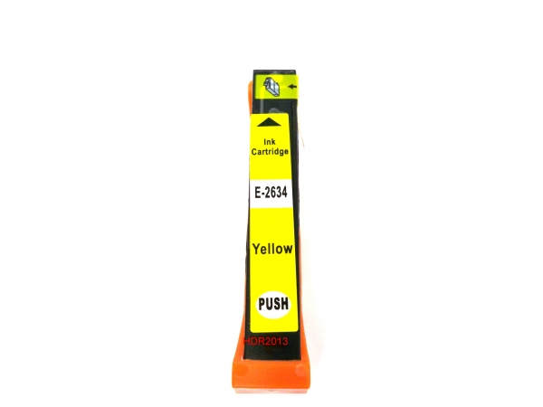 Yellow / gelb Tintenpatrone kompatibel, passend für Epson Expression Premium XP-600 / XP-605 / XP-610 / XP-615 / XP-620 / XP-625