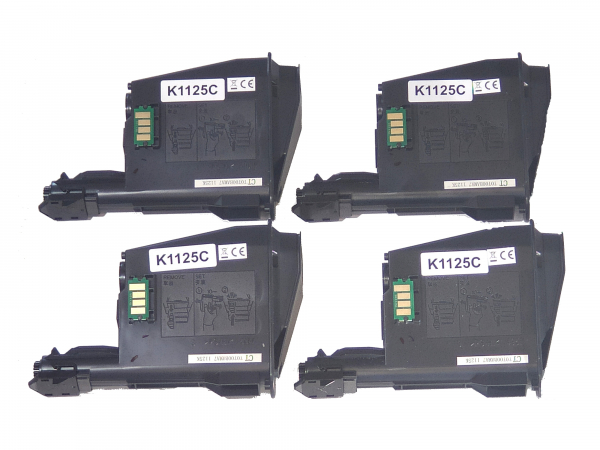 4x Kompatibler Toner Kyocera TK-1125 fürFS-1325MFP  / 1T02M70NL0