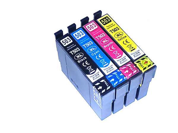 4x Tintenpatronen XL für Epson Workforce WF2965 WF2965DWF Drucker im Vorteilspack