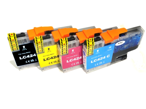 4x kompatibel Patronen für Brother DCP-J1200DW / DCP-J1200 Serie Drucker