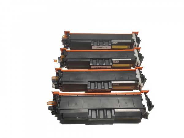 4x kompatibler Toner im Sparpack, passend für Canon Drucker i-SENSYS MF-754Cdw ersetzt Canon Toner 069H u. 069