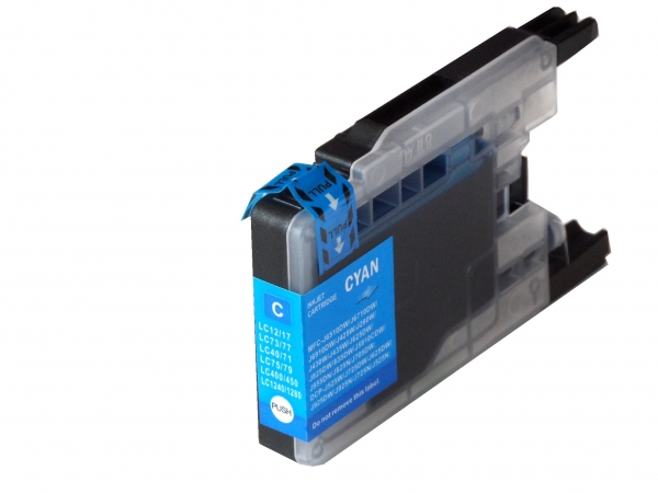 Kompatible Tintenpatrone zu Brother LC-1220C, LC-1240C, LC-1280C Cyan  