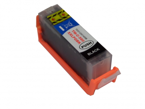 Black Tintenpatrone XXL für Canon Pixma TR-7550 / TR-8550 kompatibel / alternativ