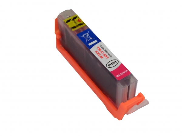 Magenta Tintenpatrone XXL für Canon Pixma TS-8250 / TS-8251 / TS-8252 / TS-9150 / TS-9155 kompatibel / alternativ