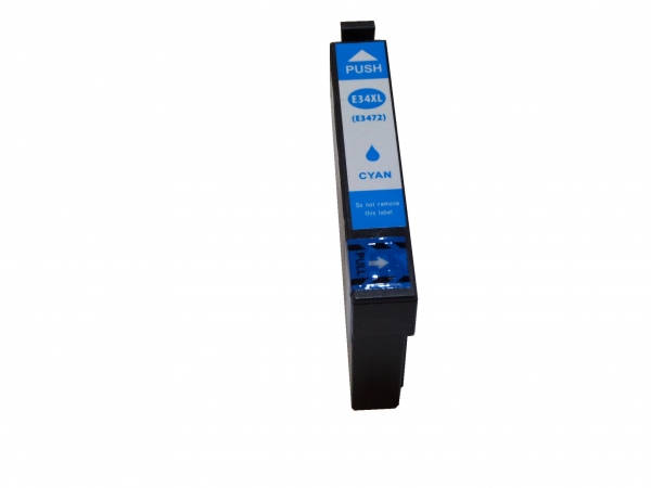 Cyan Tintepatrone kompatibel Epson Nr.34XL