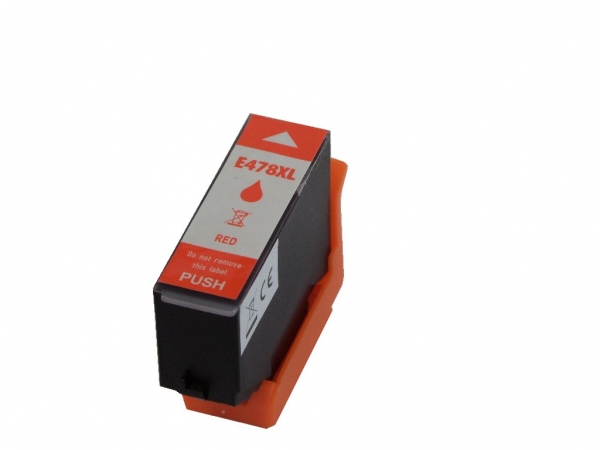 Red / Rot, kompatible Druckerpatronen  alternativ zu Epson 478XL für Epson Expression Photo HD XP-15000 Drucker, passend