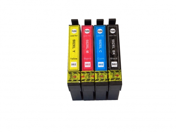 4x Tintenpatronen XL für Epson Expression Home XP-5105 , XP-5115 Drucker