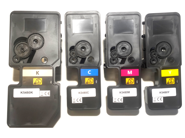 4 kompatible Tonerkartuschen Kyocera Ecosys PA 2101cx / PA 2101 cwx - TK-5480 K C M Y kompatibel