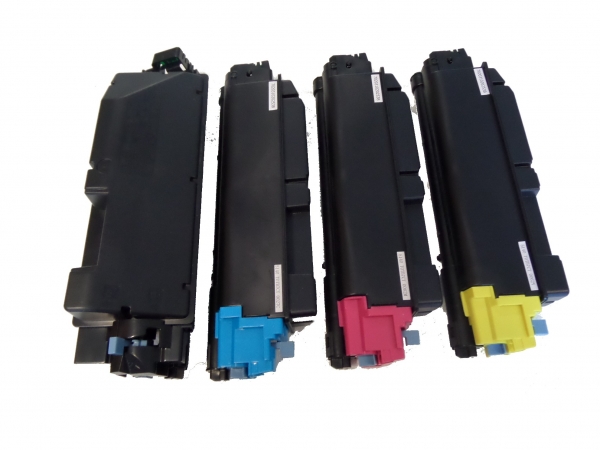 4 kompatible Tonerkartuschen Kyocera TK-5150 im Sparpack