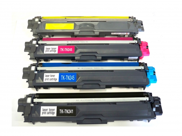 Vorteilspack 4 St. Tonerkartuschen kompatibel, für Brother DCP-9015CDW / DCP-9020 CDW