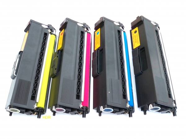 Kompatibel 4x Tonerkartusche Brother TN-325 / TN-320 im Vorteilspack mit 4 Stück