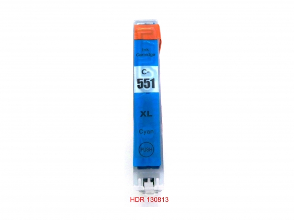 Cyan Tintenpatrone mit Chip kompatibel CLI-551XL für Canon Geräte Pixma MX725  MX925