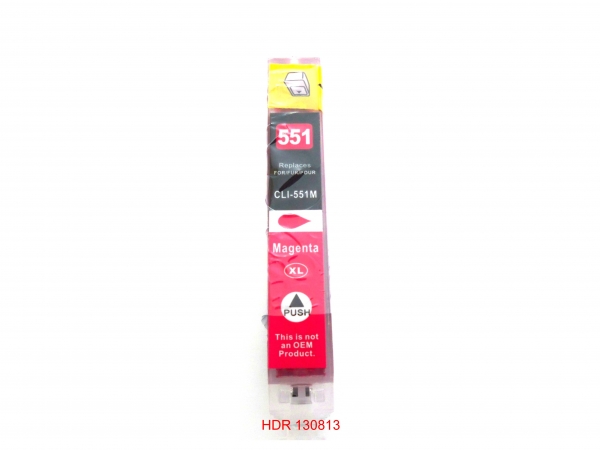 Magenta Tintenpatrone mit Chip kompatibel CLI-551XL für Canon Geräte Pixma MX725  MX925