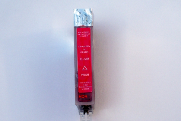 Magenta Tinten Patrone f.Canon Pixma MX715 MX882 MX884 MX885 MX886 MX895 , mit Chip kompatibel zu CLI-526