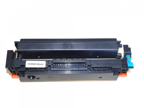Cyan kompatibler Toner, passend für die Drucker Canon i-SENSYS MF-743Cdw und Canon i-SENSYS MF-744Cdw ersetzt Canon Toner 055H u. 055
