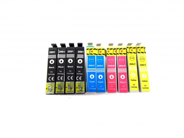 Kompatibel 10x Tintenpatronen Epson 29XL im Vorteilspack passend für die Drucker Epson Expression Home XP235 XP332 XP335 XP432 XP435