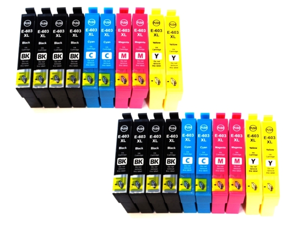 20x kompatible Tintenpatronen XL für Epson Expression Home XP-2100 , XP-2105 Drucker