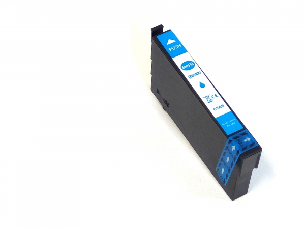 Kompatible Cyan Tintenpatrone XL für Epson Work Force Pro WF-3825 DWF Drucker