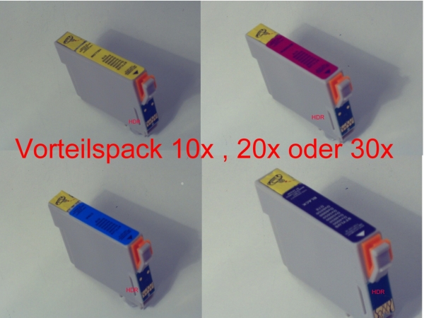 Tintenpatronen kompatibel Epson Stylus D78 D92 DX 4000 4050 4400 4450 5000 5050 6000 6050 7000f 7400 7450 8400 8450 9400f