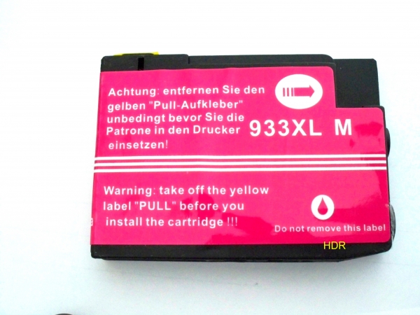 Magenta / Rot Tintenpatrone kompatibel, für HP Officejet 6100 Eprinter , HP Officejet 6600 e-All-in-One , HP Officejet 6700 Premium , HP Officejet 7610 e-All-in-One
