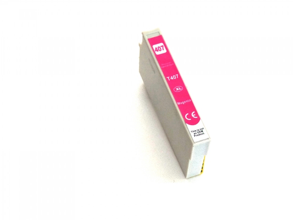 Magenta Tintenpatrone Epson WorkForce Pro WF-4745 DTWF ( kompatibel 407 / C13T07U340 )