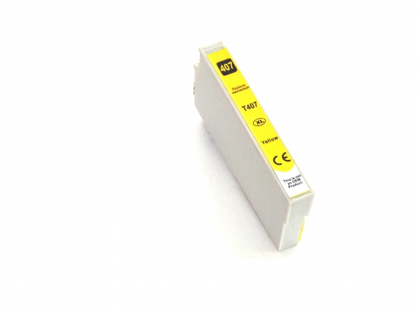 Yellow Tintenpatrone Epson WorkForce Pro WF-4745 DTWF ( kompatibel 407 / C13T07U440 )