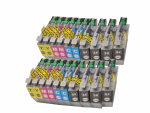 20x kompatibel Patronen Brother MFC-J6940 DW - LC-422 XL Set alternativ