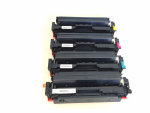 4x kompatibler Toner im Sparpack, passend für Canon Drucker imageCLASS LBP664 Cx ersetzt Canon Toner 055H u. 055