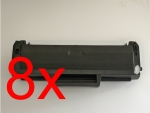 8 Stück Tonerkartuschen für Samsung:  ML-1910 ML-1910K ML-1911 ML-1915 ML-1915DSP ML-1915K ML-1916K ML-2525 ML-2525K ML-2525W ML-2526 ML-2540 ML-2540R ML-2545 ML-2580N ML-2580NKML-2581N